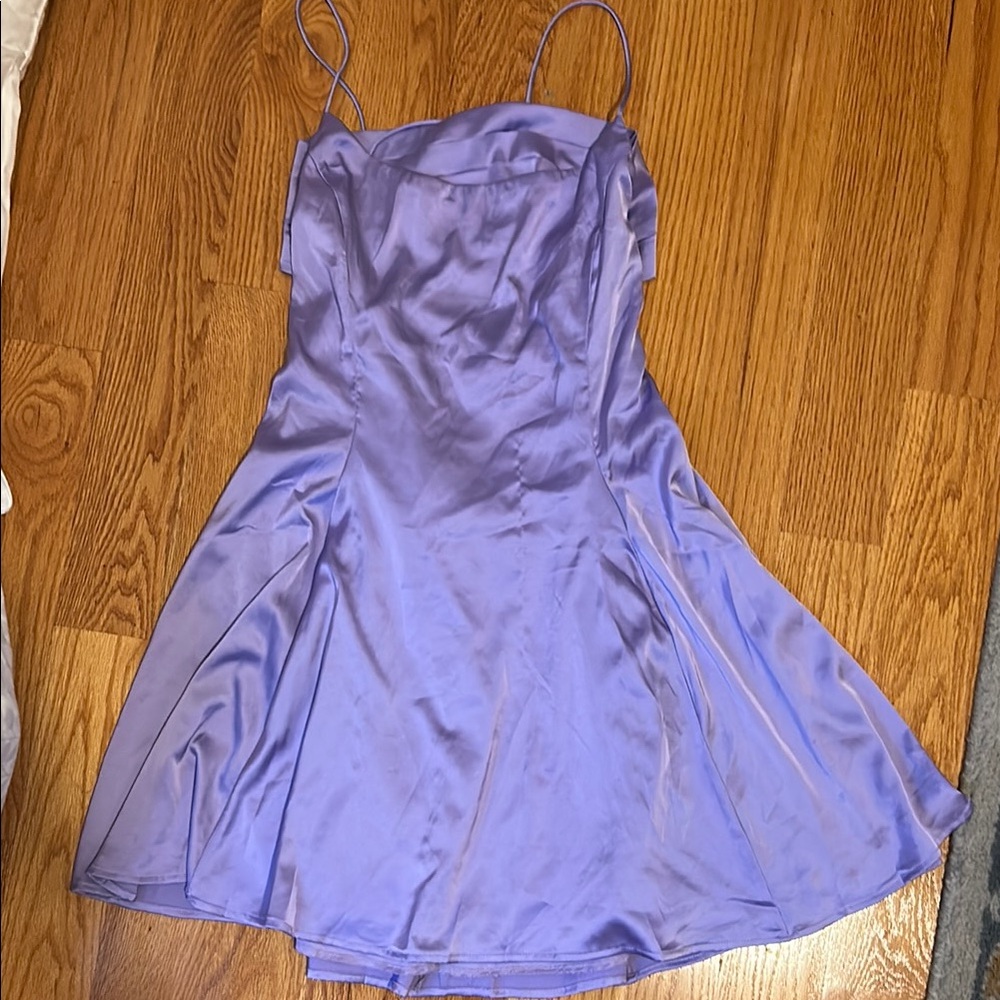Lucy in the Sky Purple Mini Dress